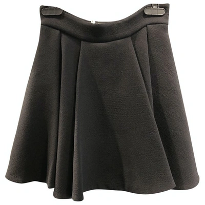Pre-owned Fausto Puglisi Black Wool Skirt