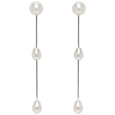 Shop Sophie Buhai White Small Pearl Earrings