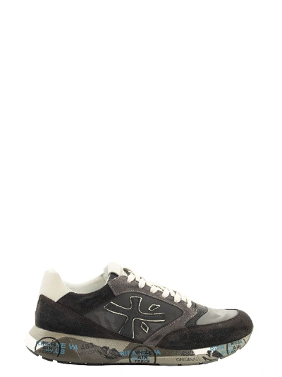 Shop Premiata Sneakers Zaczac 3547 In Dark Grey