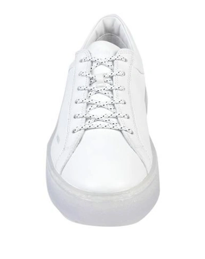 Shop Hogan Man Sneakers White Size 6 Soft Leather