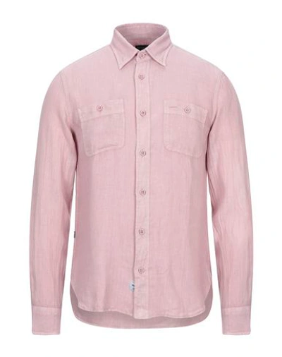 Shop Blauer Man Shirt Pastel Pink Size Xxl Flax