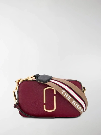 Shop Marc Jacobs The Snapshot Crossbody Bag In Red