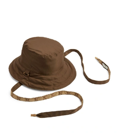 Shop Gucci Reversible Bucket Hat