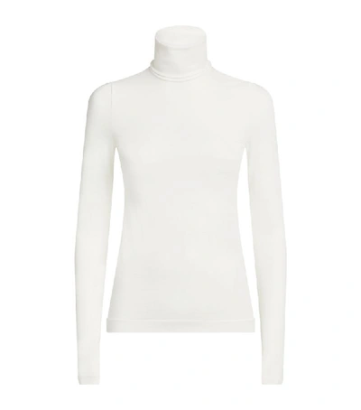 Shop Wolford Aurora Pullover Top In White
