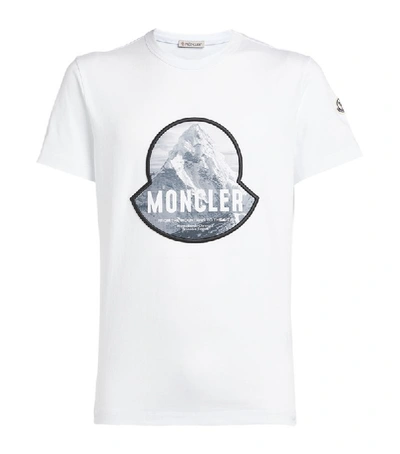 Shop Moncler Graphic Logo T-shirt