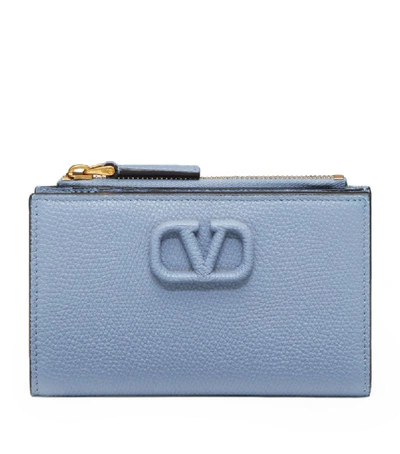 Shop Valentino Leather Vsling Card Holder