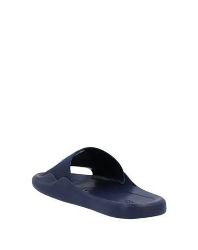 Shop Kenzo Sandals In Dark Blue