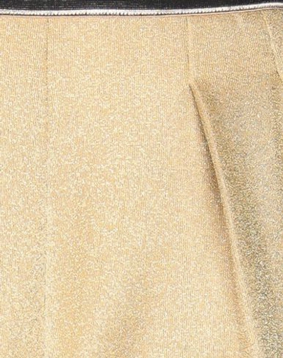 Shop Marco De Vincenzo Woman Pants Yellow Size 6 Polyester, Cotton, Polyamide, Elastane