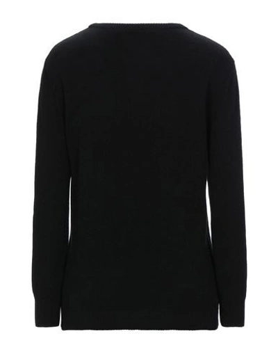 Shop Alberta Ferretti Woman Sweater Black Size 4 Virgin Wool, Cashmere