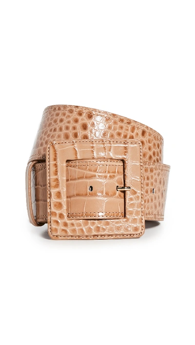 Shop Veronica Beard Corin Belt In Tan