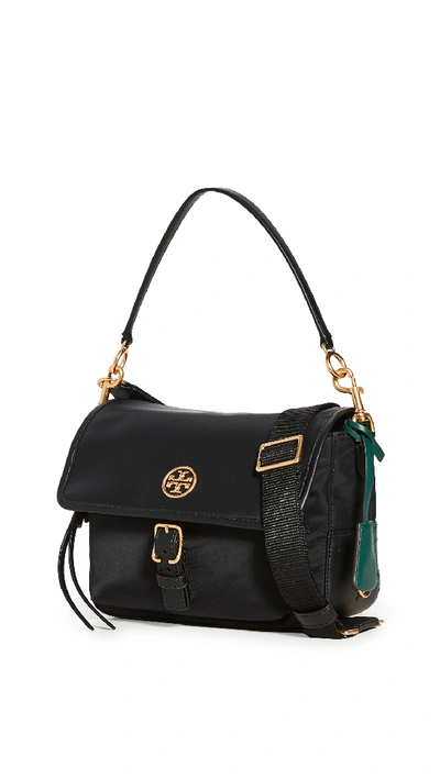 Tory Burch Piper Nylon Crossbody Bag in Black