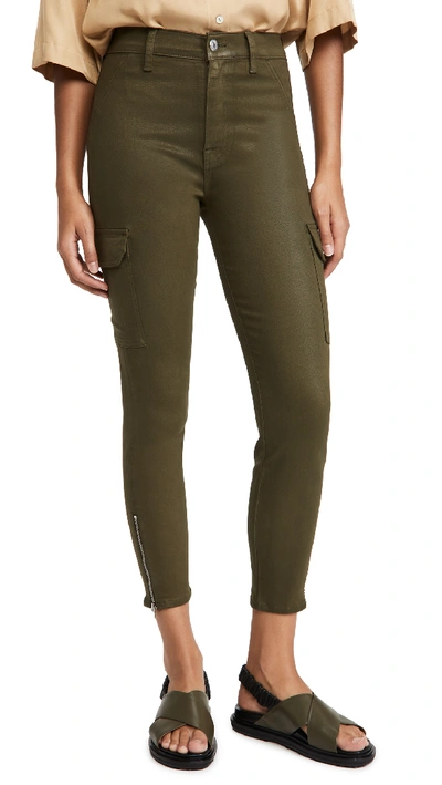 Shop 7 For All Mankind Skinny Cargo Pants In Army