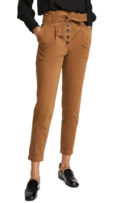 Shop A.l.c Krew Pants In Deep Mocha