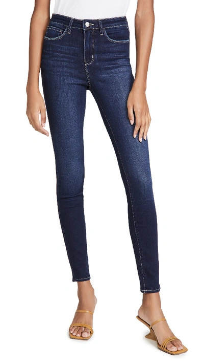 Shop L Agence Marguerite High Rise Skinny Jeans In Orlando