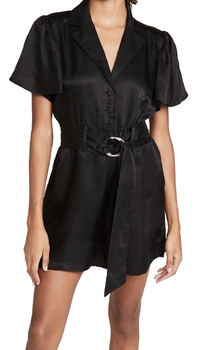 Shop Cinq À Sept Hadley Romper In Black