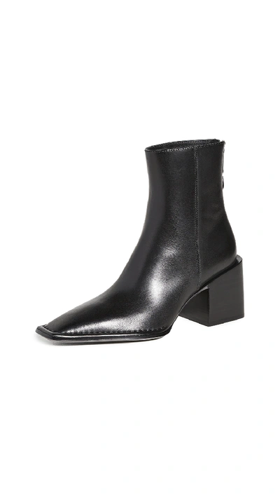 Shop Alexander Wang Parker Mid Heel Boots In Black