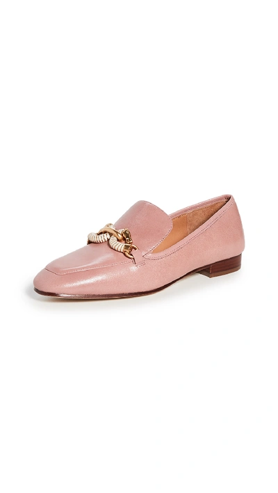 Shop Tory Burch 20mm Jessa Loafers In Rosa/rosa/rosa