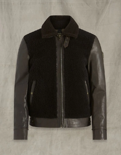 Shop Belstaff Grizzly Jacket In Brown