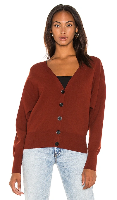 Shop A.l.c Peters Cardigan In Sumac