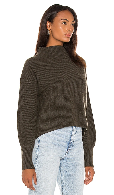 Shop A.l.c Helena Sweater In Dusty Olive