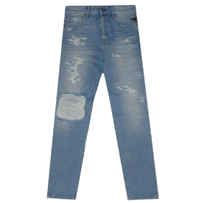 Shop Replay Tinmar Jeans In Blue