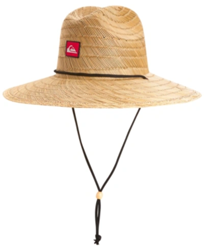 Shop Quiksilver Men's Pierside Lifeguard Hat In Natural