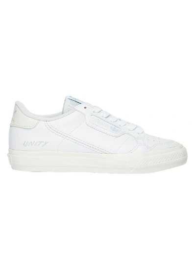 Shop Adidas Originals X Unity Continental Vulc Sneakers, White