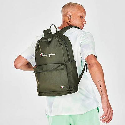 Shop Champion Frequency Backpack In Dark Green