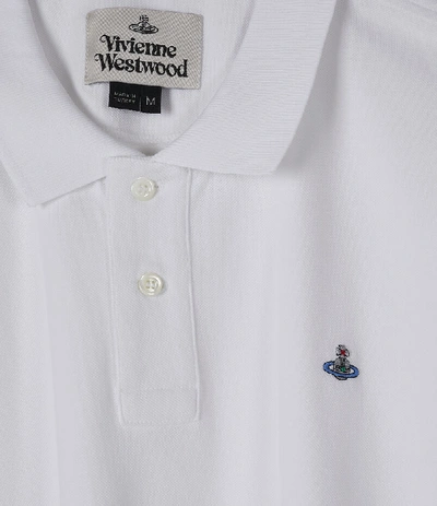 Shop Vivienne Westwood Classic Polo White