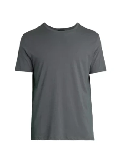 Shop Atm Anthony Thomas Melillo Short Sleeve T-shirt In Steel