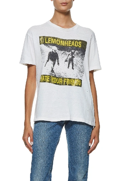 Pre-owned Vintage The Lemonheads "hate Your Friends" Tee In White