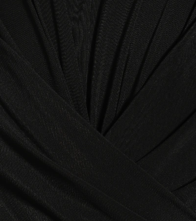 Shop Isabel Marant Gimli Gathered Jersey Top In Black