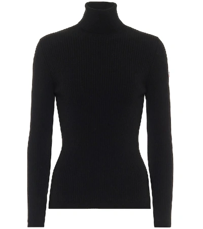 Shop Fusalp Ancelle Turtleneck Sweater In Black