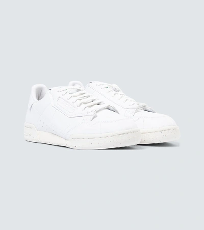 Shop Adidas Originals Clean Classics Continental 80 Sneakers In White