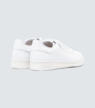 Shop Adidas Originals Clean Classics Continental 80 Sneakers In White