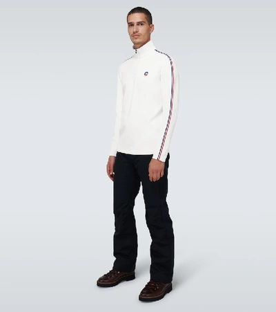 Shop Fusalp Mario Powerstretch Sweater In White