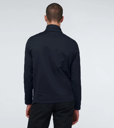 Shop Fusalp Mariozip Powerstretch Sweater In Blue