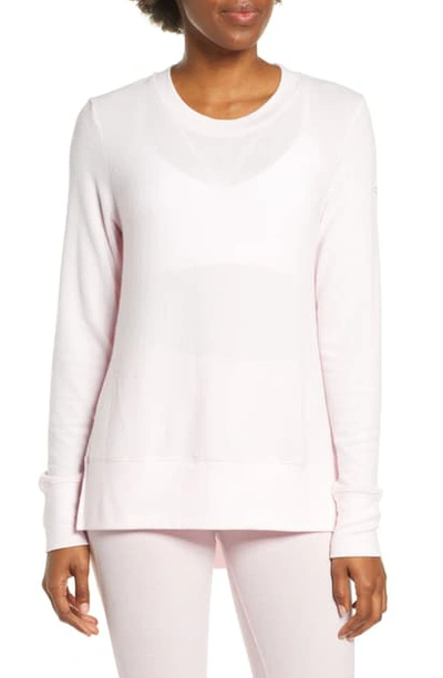 Shop Alo Yoga 'glimpse' Long Sleeve Top In Soft Pink