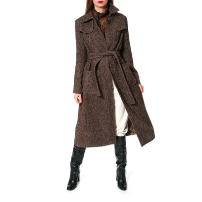 Shop Aggi Meryl Brunette Coat