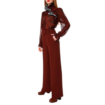 Aggi By Halewski Harper Chestnut Pants
