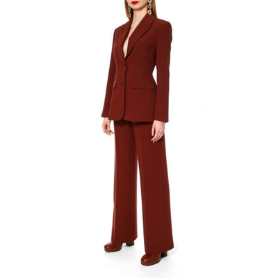 Aggi By Halewski Harper Chestnut Pants