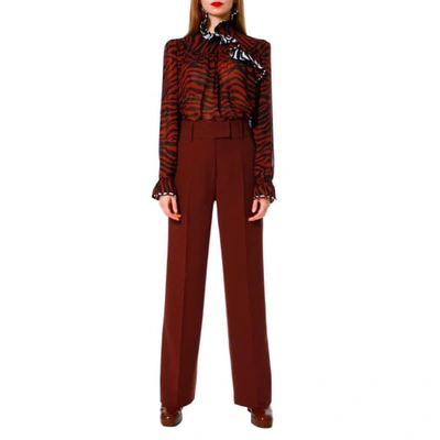 Aggi By Halewski Harper Chestnut Pants