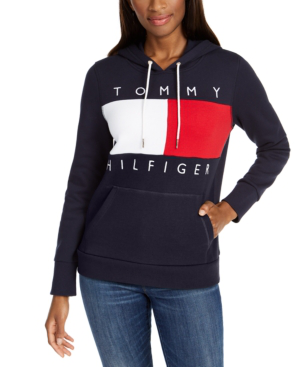 tommy hilfiger colorblock hoodie sweatshirt