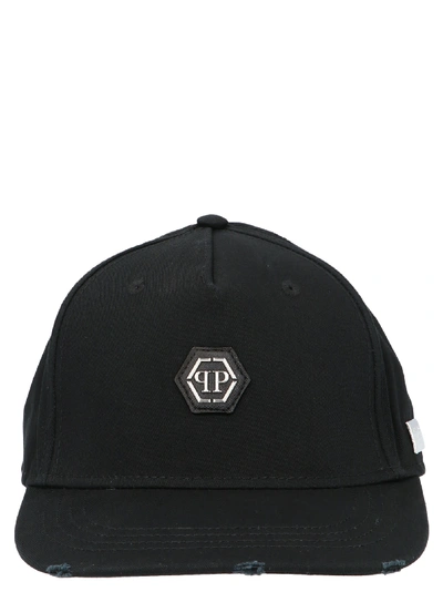Shop Philipp Plein Cap In Black