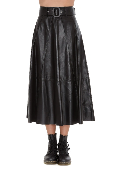 Shop Arma Gianni Skirt In Black