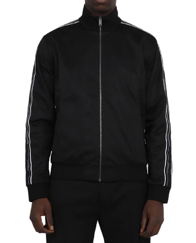 Shop Givenchy Black Zip-up Sweatshirt