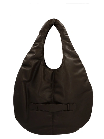 Shop Low Classic Padding Bag In Marrone
