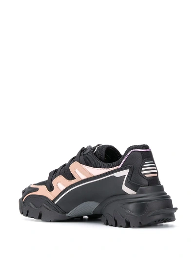 Shop Valentino Climbers Leather Sneakers