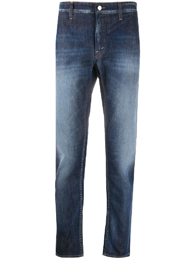 Shop Department 5 9oz Slim-fit Stretch Jeans In Blue