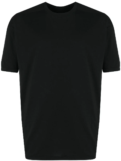 Shop Thom Krom Graphic-print Crew Neck T-shirt In Black
